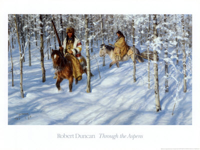 Through The Aspens by Robert Duncan Pricing Limited Edition Print image