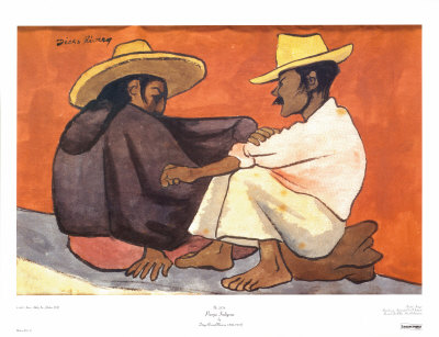 Pareja Indigena by Diego Rivera Pricing Limited Edition Print image
