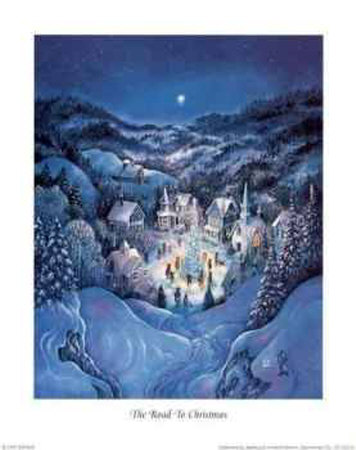 The Road To Christmas by Bill Bell Pricing Limited Edition Print image