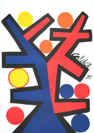 Asymetrie, 1972 by Alexander Calder Pricing Limited Edition Print image