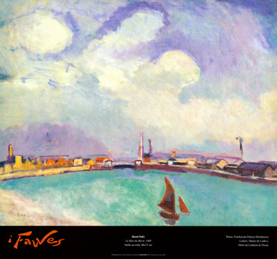 Le Havre Bay 1908 by Raoul Dufy Pricing Limited Edition Print image