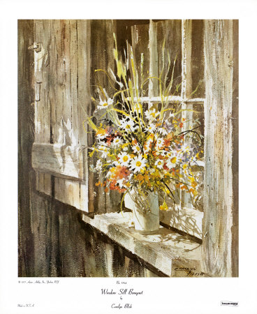 Window Sill Bouquet by Carolyn Blish Pricing Limited Edition Print image