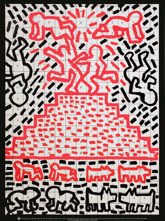 Untitled (1981) by Keith Haring Pricing Limited Edition Print image