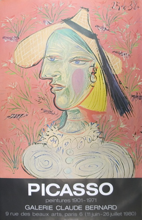 Marie-Therese Walter And The Straw Hat by Pablo Picasso Pricing Limited Edition Print image