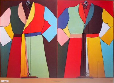 Double Robe With Zipper by Jim Dine Pricing Limited Edition Print image