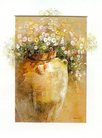 Flowers In A Pot Ii by Willem Haenraets Pricing Limited Edition Print image