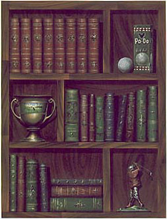 Gold Literature I by Steve Butler Pricing Limited Edition Print image