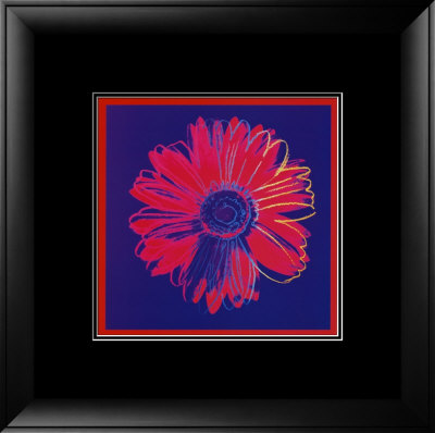 Daisy, C.1982 (Blue And Red) by Andy Warhol Pricing Limited Edition Print image