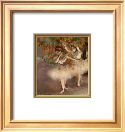 Two Dancers Entering The Stage, C. 1877-1878 by Edgar Degas Pricing Limited Edition Print image
