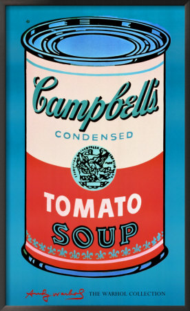 Campbell's Soup Can, 1965 (Pink & Red) by Andy Warhol Pricing Limited Edition Print image