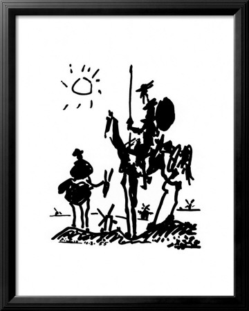Don Quixote (1934) by Pablo Picasso Pricing Limited Edition Print image