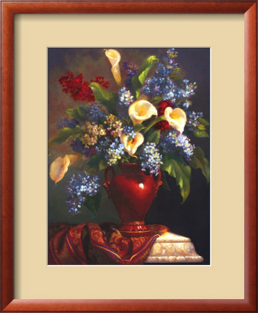 Lilacs With Lilies by Fran Di Giacomo Pricing Limited Edition Print image