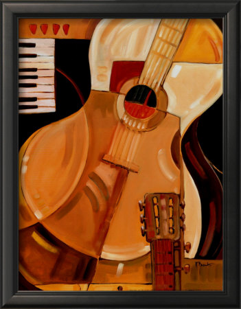 Abstract Guitar by Paul Brent Pricing Limited Edition Print image