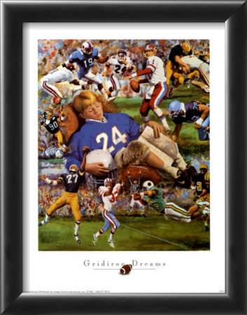 Gridiron Dreams by Clement Micarelli Pricing Limited Edition Print image