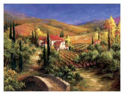 Tuscan Bridge by Art Fronckowiak Pricing Limited Edition Print image