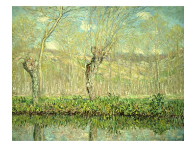 Springtime, Edge Of The Epte by Claude Monet Pricing Limited Edition Print image