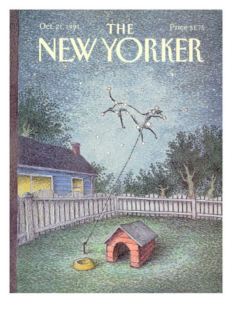 The New Yorker Cover - October 21, 1991 by John O'brien Pricing Limited Edition Print image