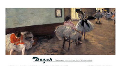 Dance Lesson by Edgar Degas Pricing Limited Edition Print image