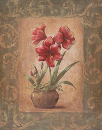 Wanda's Amaryllis Ii by Vivian Flasch Pricing Limited Edition Print image
