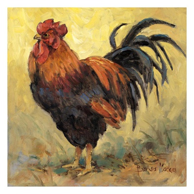 Rooster Rules Ii by Barbara Mock Pricing Limited Edition Print image