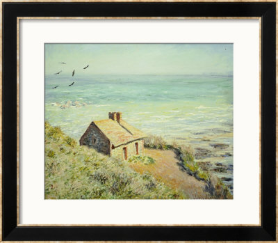 The Customs Hut, Morning, 1882 by Claude Monet Pricing Limited Edition Print image