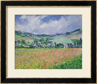 The Poppy Field Near Giverny, 1885 by Claude Monet Pricing Limited Edition Print image