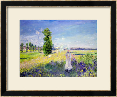 The Walk, Circa 1872-75 by Claude Monet Pricing Limited Edition Print image