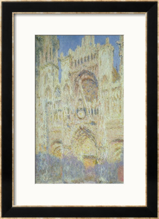 Rouen Cathedral At Sunset, 1894 by Claude Monet Pricing Limited Edition Print image