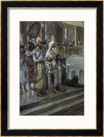 Solomon And The Queen Of Sheba by James Tissot Pricing Limited Edition Print image