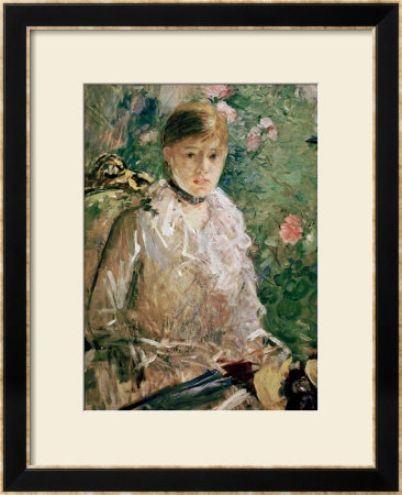 Portrait Of A Young Lady by Berthe Morisot Pricing Limited Edition Print image