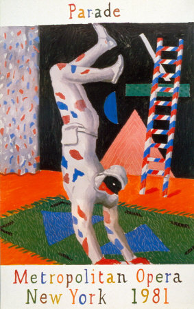 Harlequin, 1980 by David Hockney Pricing Limited Edition Print image