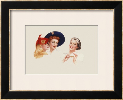 Varga Girl, October 1941 by Alberto Vargas Pricing Limited Edition Print image