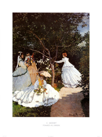 Donne In Giardino by Claude Monet Pricing Limited Edition Print image