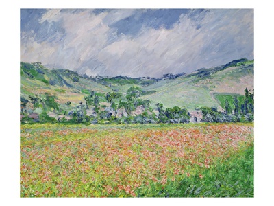 The Poppy Field Near Giverny by Claude Monet Pricing Limited Edition Print image