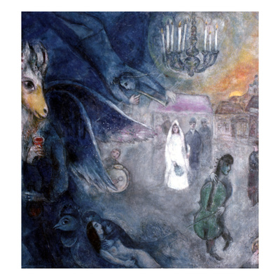Chagall: Wedding, 1945 by Marc Chagall Pricing Limited Edition Print image
