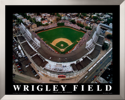 Wrigley Field - Chicago, Illinois by Mike Smith Pricing Limited Edition Print image