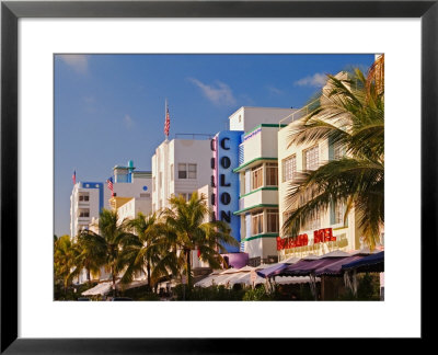 Art Deco District Of South Beach, Miami Beach, Florida by Adam Jones Pricing Limited Edition Print image