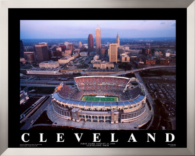 Browns Stadium - Cleveland, Ohio by Mike Smith Pricing Limited Edition Print image