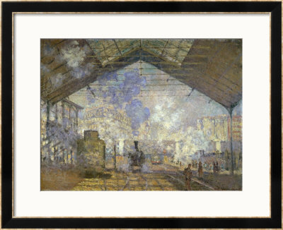 St. Lazare Station by Claude Monet Pricing Limited Edition Print image