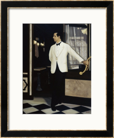 Italian Waiter by Dale Kennington Pricing Limited Edition Print image