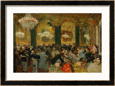 Dinner At The Ball, 1879, After Adolf Von Menzel (1815-1905) by Edgar Degas Pricing Limited Edition Print image