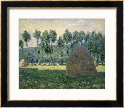 Haystacks Near Giverny by Claude Monet Pricing Limited Edition Print image