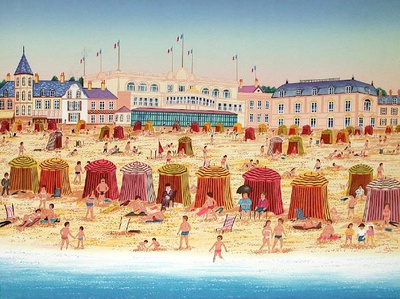 Casino De Trouville by Ledan Fanch Pricing Limited Edition Print image