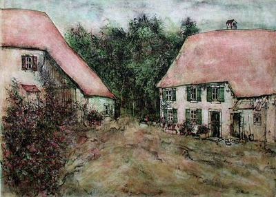 Ferme Fleurie by Bernard Gantner Pricing Limited Edition Print image