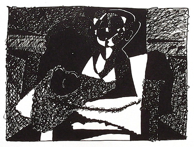 Helene Chez Archimede 04 by Pablo Picasso Pricing Limited Edition Print image