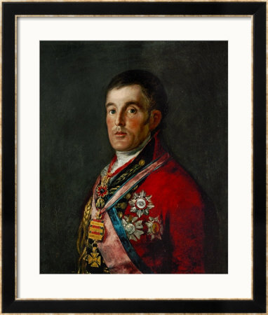 Duke Of Wellington, 1769-1852 by Francisco De Goya Pricing Limited Edition Print image