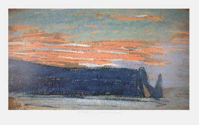 Falaises A Pourville, Soleil Levant by Claude Monet Pricing Limited Edition Print image