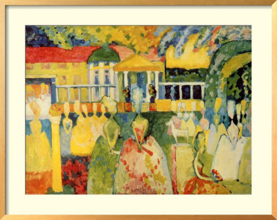 Dame In Krinolinen by Wassily Kandinsky Pricing Limited Edition Print image