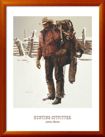 Hunting Outfitter by James Bama Pricing Limited Edition Print image