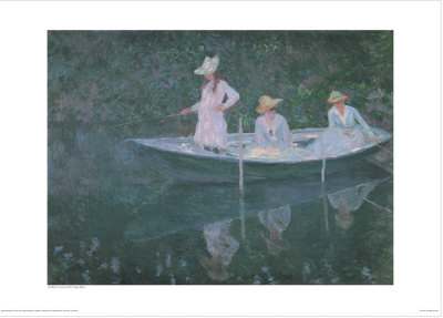 Boat At Giverny by Claude Monet Pricing Limited Edition Print image